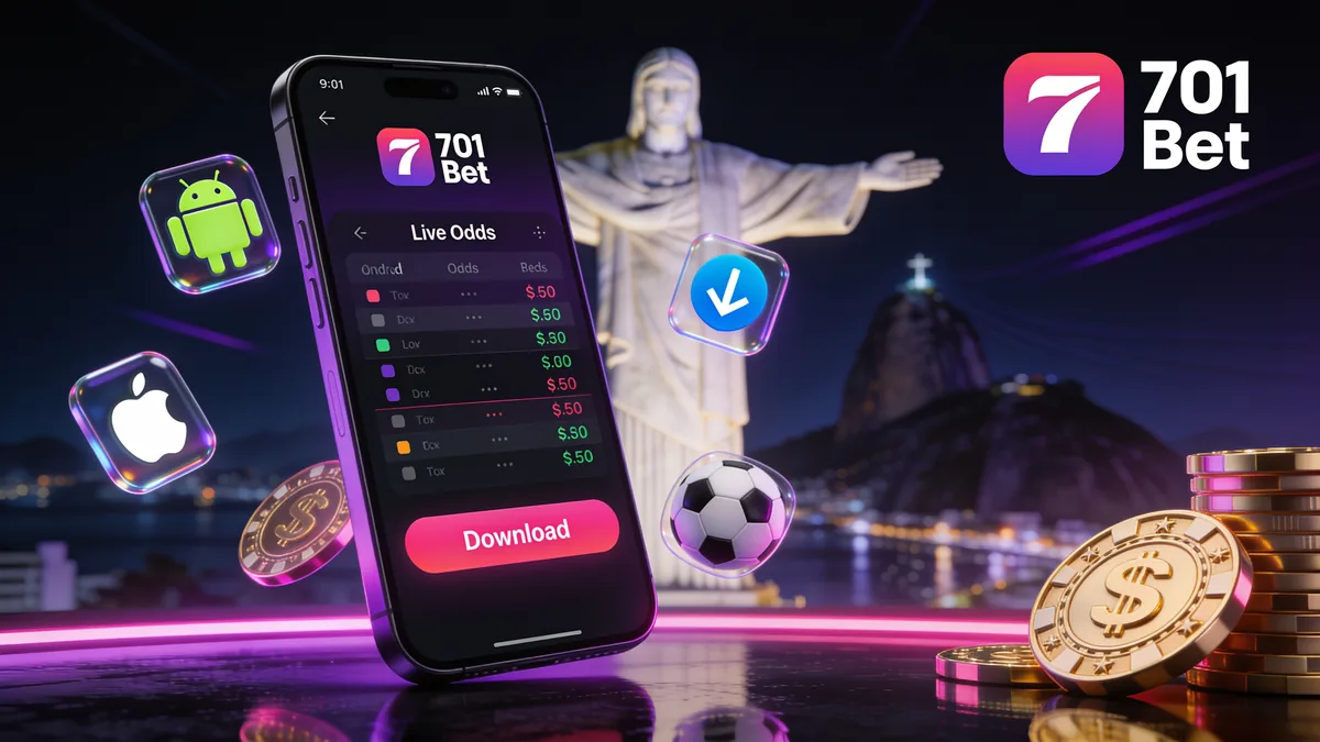 Sobre o App da 701 Bet para jogadores no Brasil